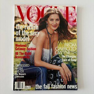 Vogue magazine July 1999 - Gisele Bündchen